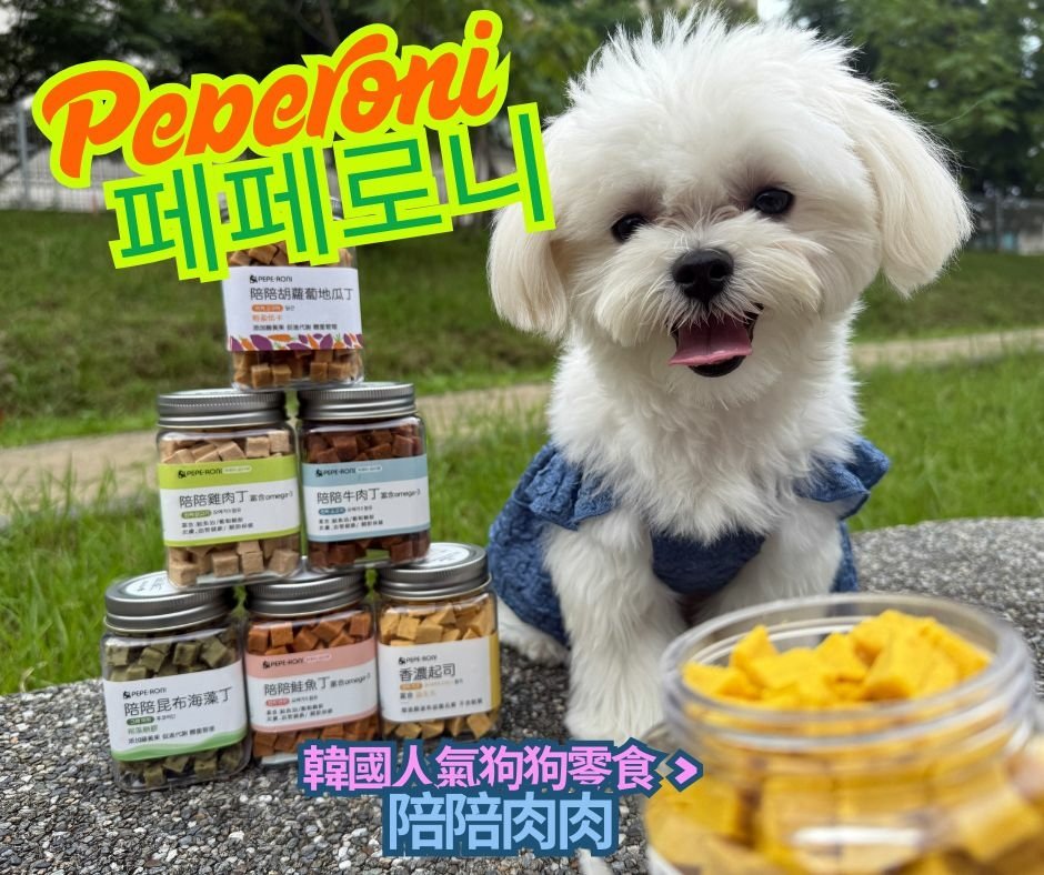 🐶【破萬好評✨狗訓練零食分享】陪陪肉肉 Peperoni評價🐾韓國狗零食開箱＋7款實測心得！